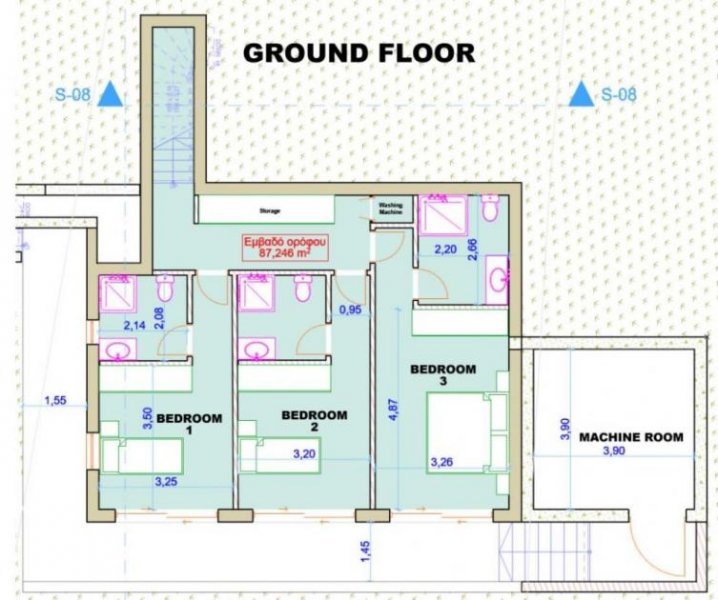 Mardati Kreta, Mardati: Neubau-Projekt im Bau! Moderne Villa mit Meerblick zu verkaufen Haus kaufen